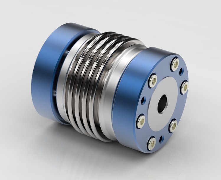 EWS metal bellows coupling for high-speed applications revised
